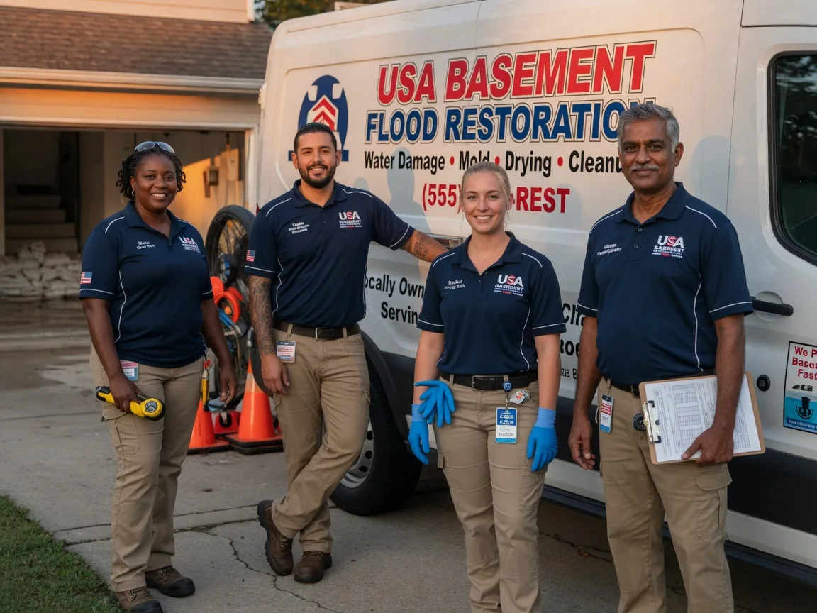 Basement Flood Cleanup company in Linden, TX
